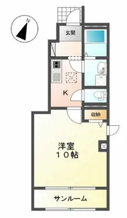 SUMON E棟【1階】の間取り