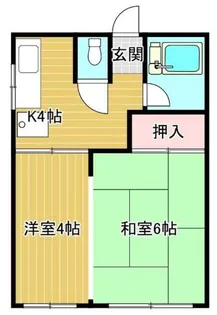 見谷荘【2階】の間取り