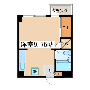 マリントピアクシロ【5階】の間取り