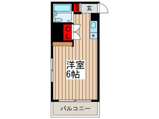 Ciel Blue並木【3階】の間取り