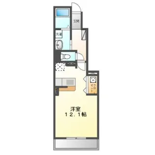 サンリットヒル【1階】の間取り