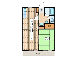 ラヴィ東戸塚参番館【1階】の間取り