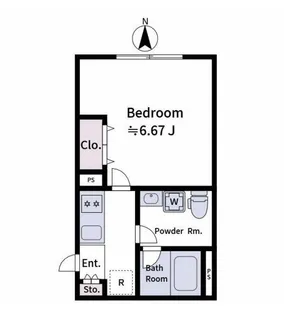 aLATO Oyama【1階】の間取り