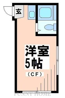 桜上水ヴィレッジ【1階】の間取り