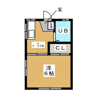 サンライズ塙【2階】の間取り