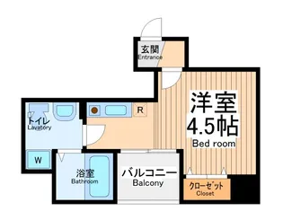バージュアル横濱鶴見2【5階】の間取り