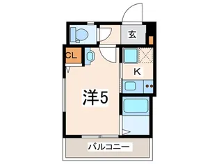 ギャロップ常盤台【3階】の間取り