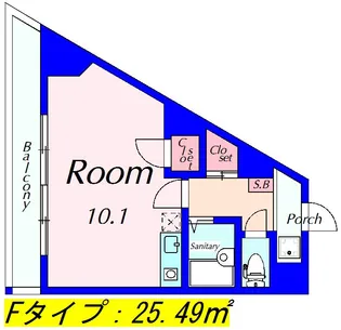 クレスト草津【4階】の間取り