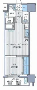 ダイイチフレア川崎【11階】の間取り