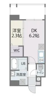 アルティザ箱崎駅前【2階】の間取り