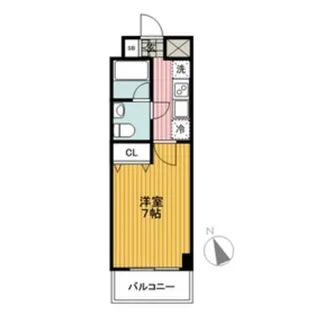 ヴィラ・ウィステリア【2階】の間取り