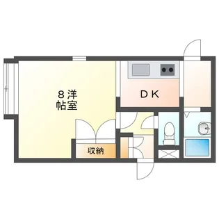 タウンパル【1階】の間取り