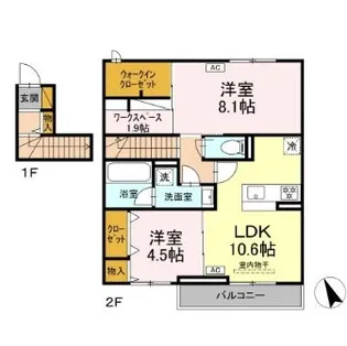 ルガーセグーロの間取り