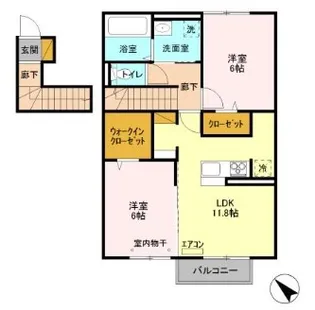 カーサ・ケーの間取り