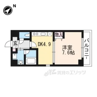 GreenwichHouse【3階】の間取り