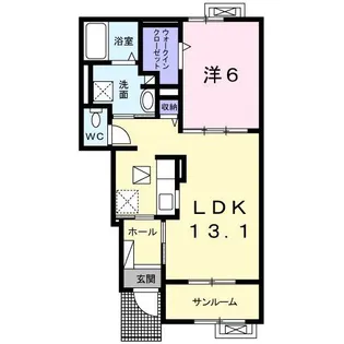 Excellence K’s【1階】の間取り