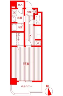 アラモード・メゾン【2階】の間取り