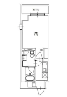 JU RUY Ichigaya Daimachi【5階】の間取り