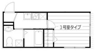トレスコート目黒本町【3階】の間取り