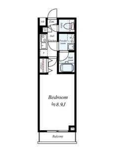 AXAS新江古田【1階】の間取り