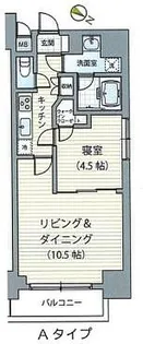 ミェーレ日本橋【5階】の間取り