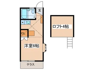 マルキハウス【1階】の間取り