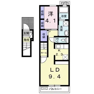 エアリー【2階】の間取り