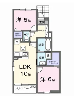 光テラス II【1階】の間取り
