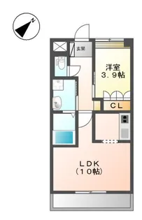 スターライズ【2階】の間取り