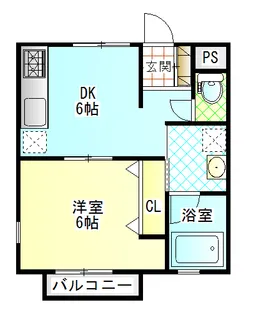 メゾンアンビシャス【1階】の間取り