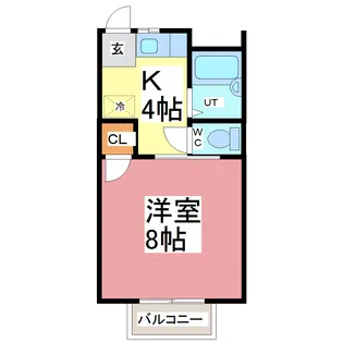 メゾン やなと【2階】の間取り