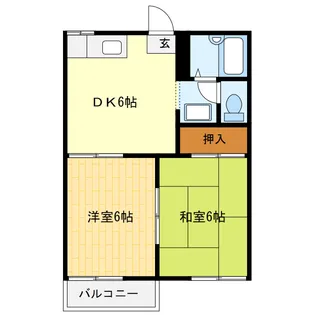 フォーブルI【2階】の間取り