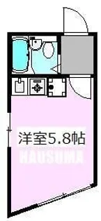 エスパシオ王子神谷【1階】の間取り