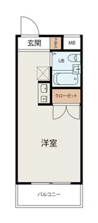メインステージ中井駅前【4階】の間取り