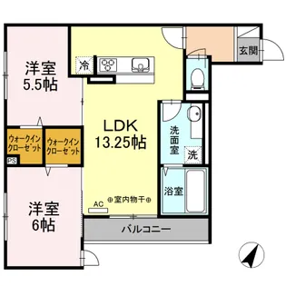 マルベリー【3階】の間取り