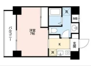 戸越銀座テラス【3階】の間取り