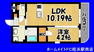 デーメーテール【2階】の間取り