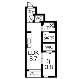 飯野坂ベース【1階】の間取り