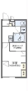 レオパレスMAJOLICA【2階】の間取り