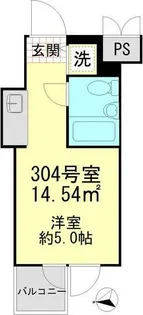 扶桑ハイツ経堂【3階】の間取り