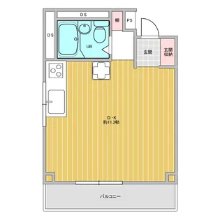さかしたビルI【3階】の間取り