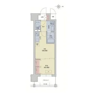 リシュドール梅小路【9階】の間取り