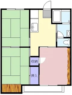 アーバンライフA【2階】の間取り