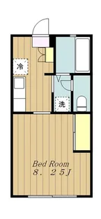 ウィズガーデン【2階】の間取り