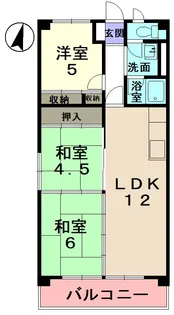 ブランメゾン赤坂【2階】の間取り