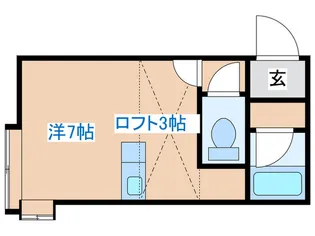 アムス倶楽部本郷通【2階】の間取り