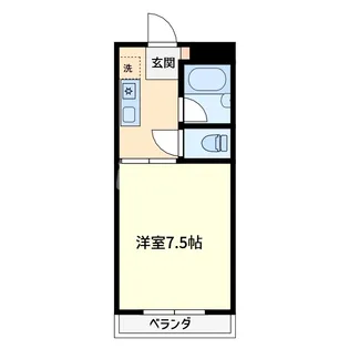 ステーションモンパルナス【3階】の間取り