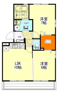 リーバーコーキ【2階】の間取り