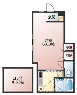 イトナムII【1階】の間取り