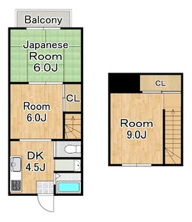 グリーンハウス【4階】の間取り
